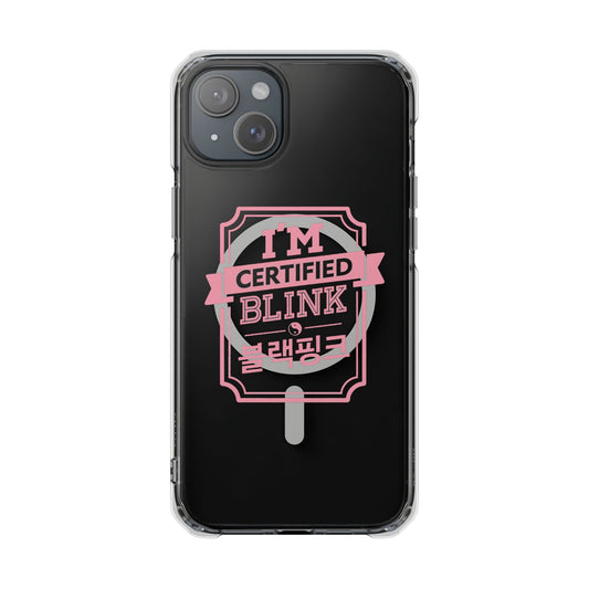 Certified BLINK Badge - Magnetic Clear Impact Case