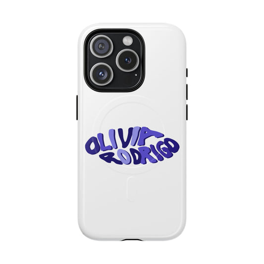 Olivia Rodrigo Wavy Text Tough Magnetic phone case