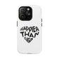 Happier Heart Lettering Tough Magnetic Case