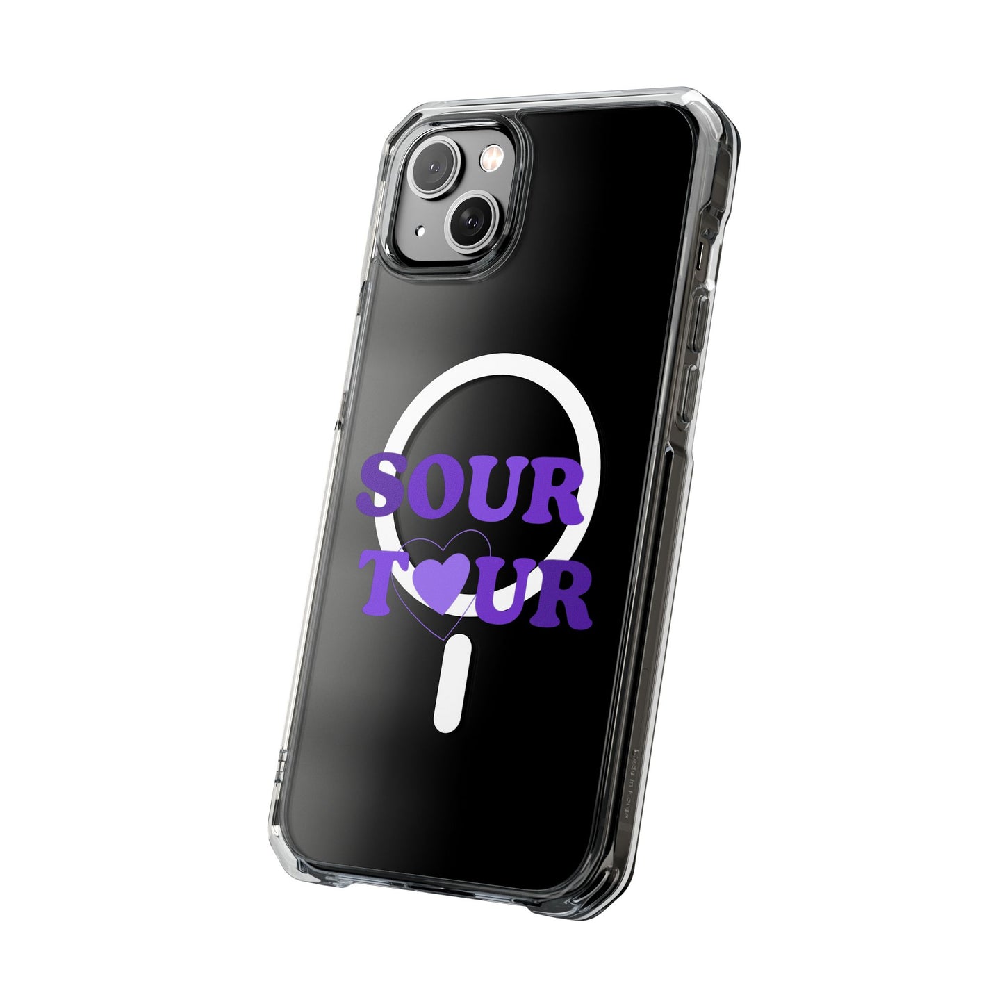 SOUR TOUR Heart Magnetic Clear Impact Case