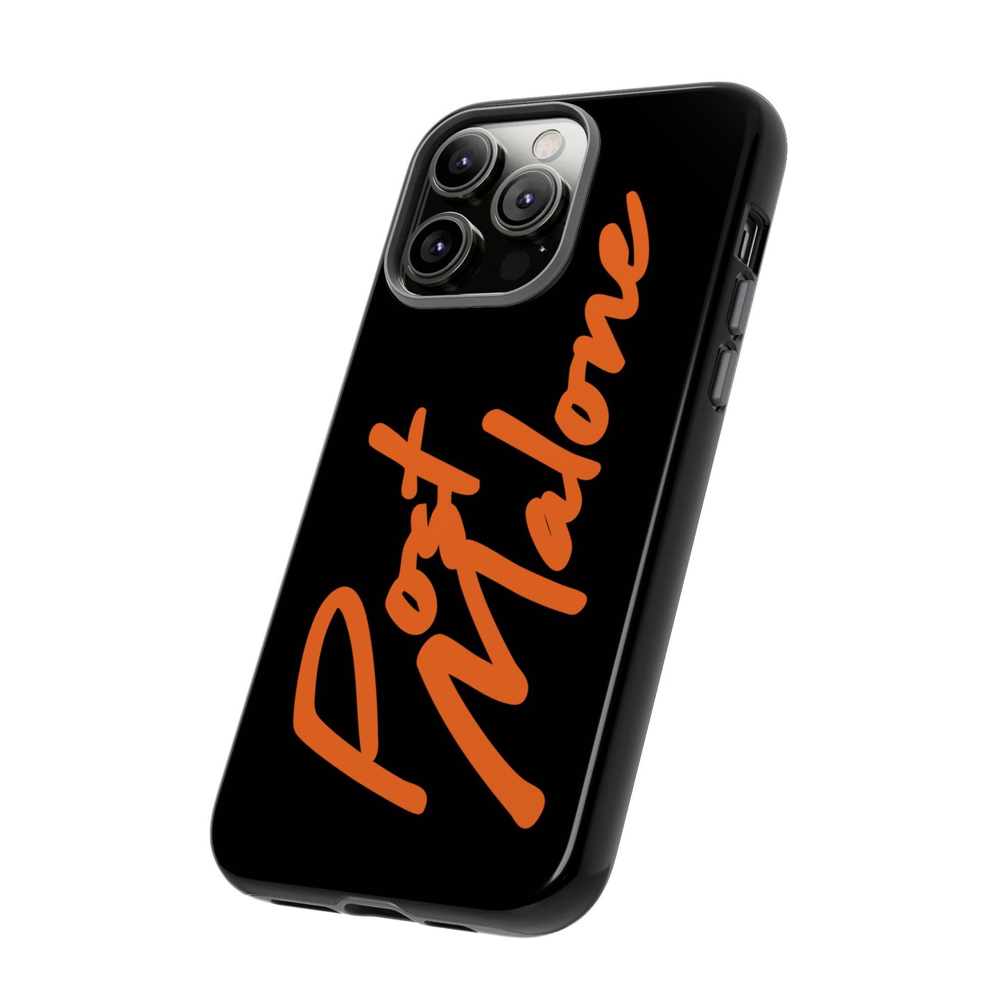 Tough iPhone Case (12–16 Pro Max) – Post Malone Name Design