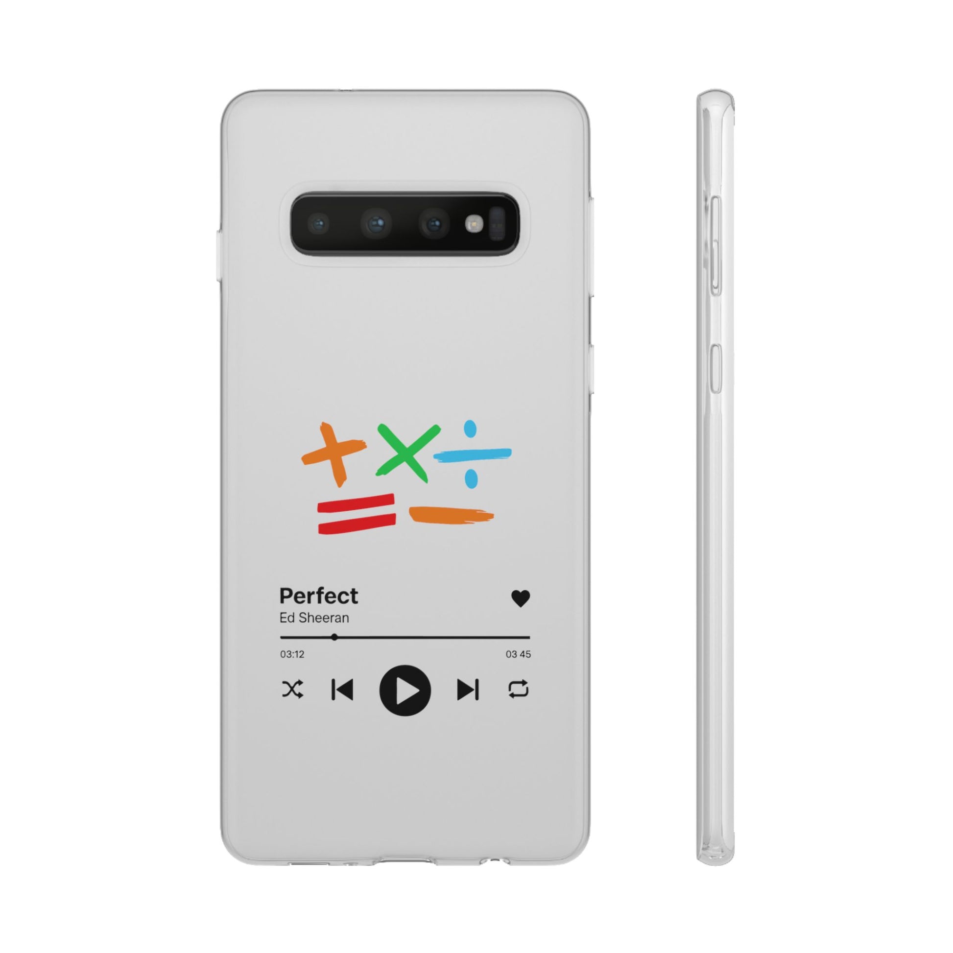Ed Sheeran Music Flexi Case for Samsung S10–S25 | SnazzyMerch