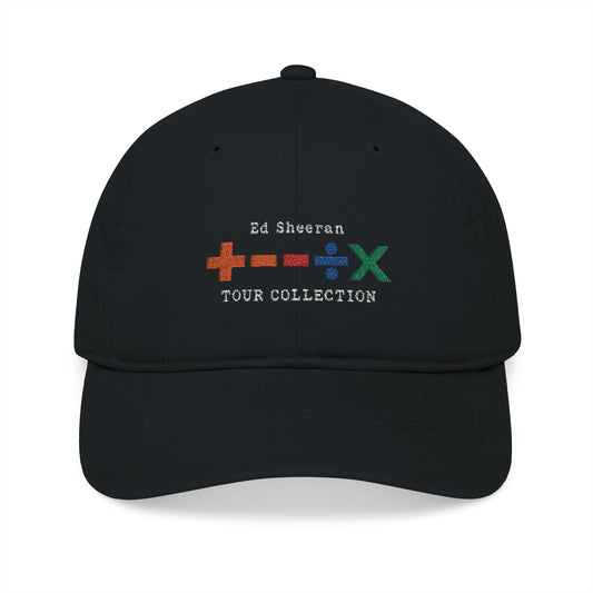 Organic Baseball Cap (Embroidery) – Ed Sheeran Black Edition