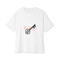 Cursive Spell “Houdini” Unisex Oversized Boxy Tee