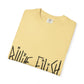 Twisted Ink Font Unisex Dyed T-shirt