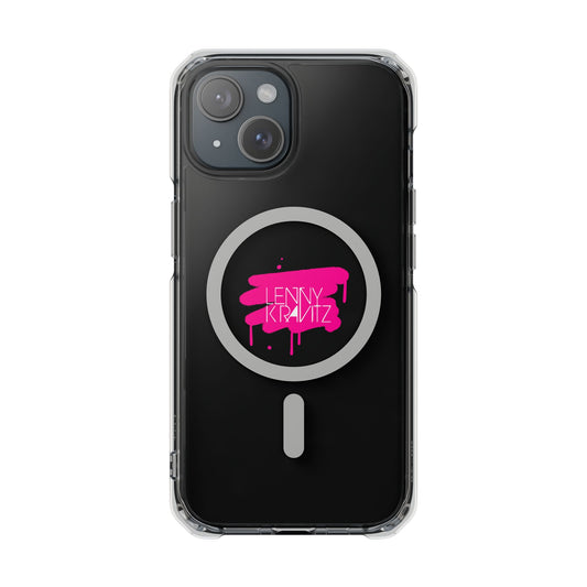 Electric Graffiti Drip Magnetic clear Impact case