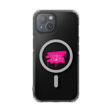 Electric Graffiti Drip Magnetic clear Impact case