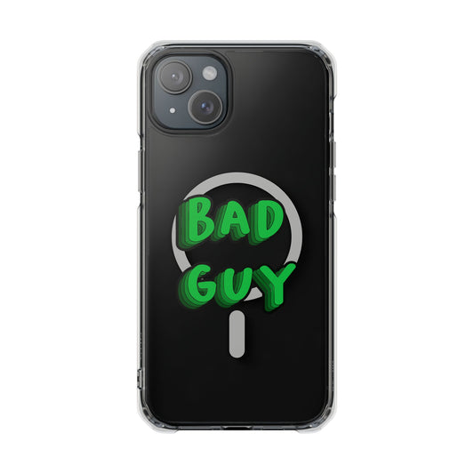 Bold 3D Bad Mood Magnetic Clear Impact Case