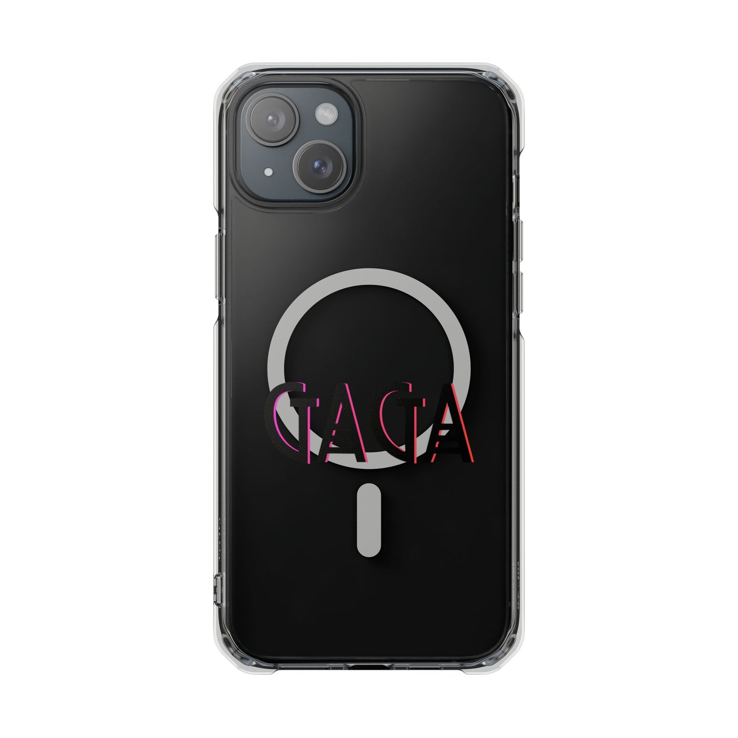 Electric Neon Magnetic clear case