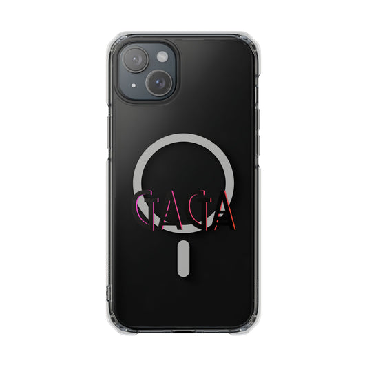 Electric Neon Magnetic clear case