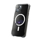 Purple Starry Eye Magnetic Clear Impact Case
