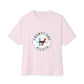 Trident Glow Unisex Oversized Boxy Tee