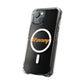 Orange Lightning Text Logo Magnetic Impact Case