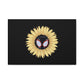 Sunflower Mask Illustration Canvas