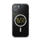 Abstract Black Barbed Wire Magnetic Impact Case