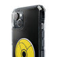 Minimalist Black Disc Outline Magnetic Impact Case