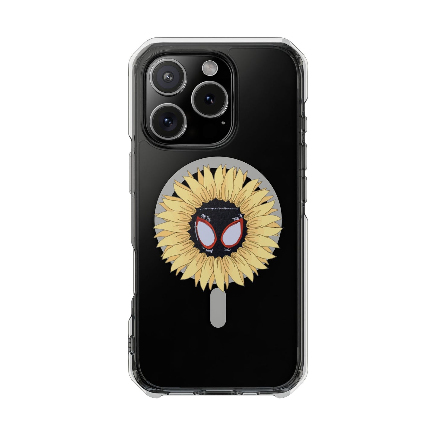 Sunflower Mask Illustration Magnetic Impact Case