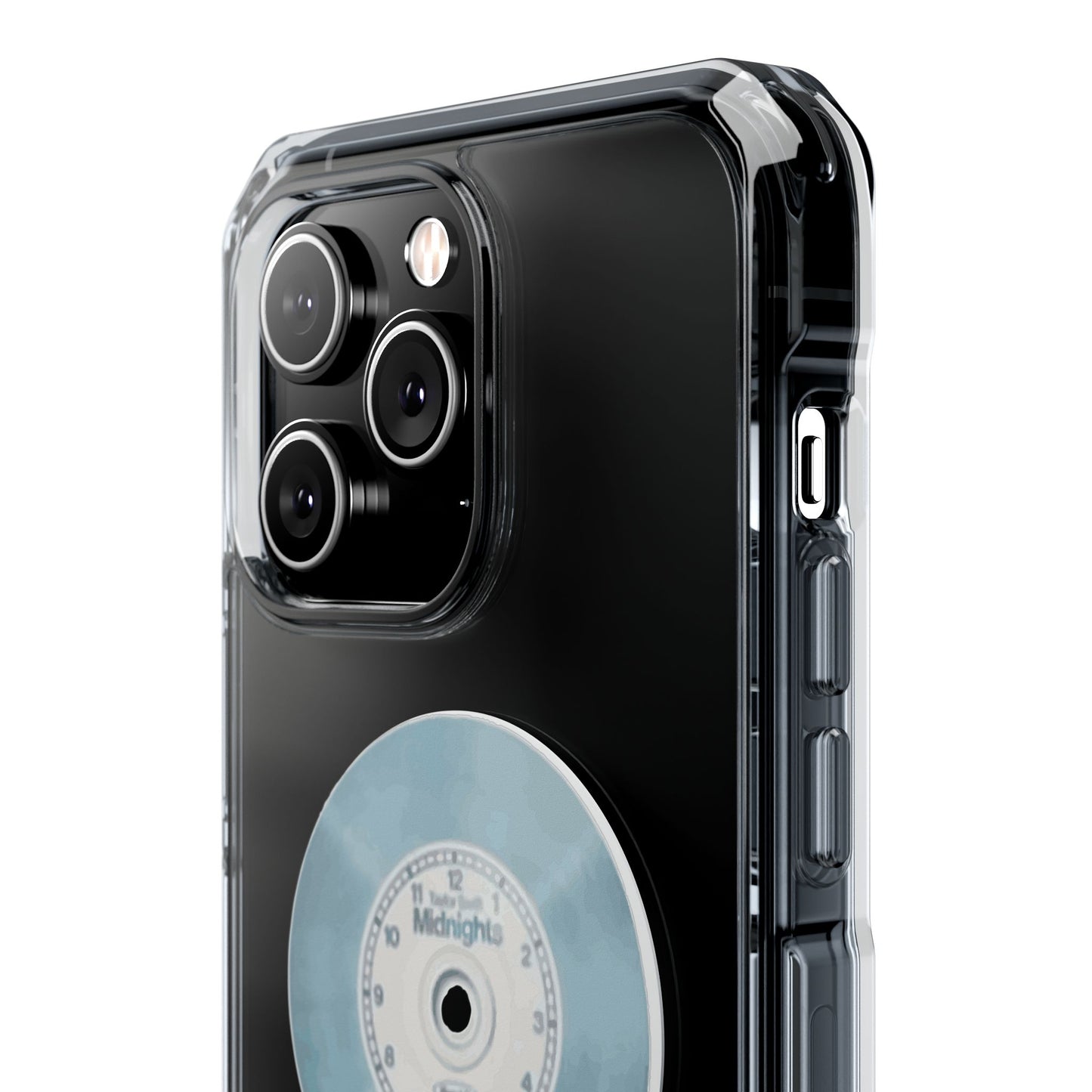 Midnight Vinyl Vibes Magnetic clear Impact Case