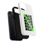 Minimal Block Statement Tough Magnetic Case