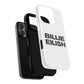 Stacked Glow Text Tough Magnetic Case