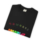 Unisex Garment-Dyed T-Shirt Inspired by Coldplay’s Signage