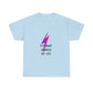 Power Surge Bolt Unisex Heavy cotton tee