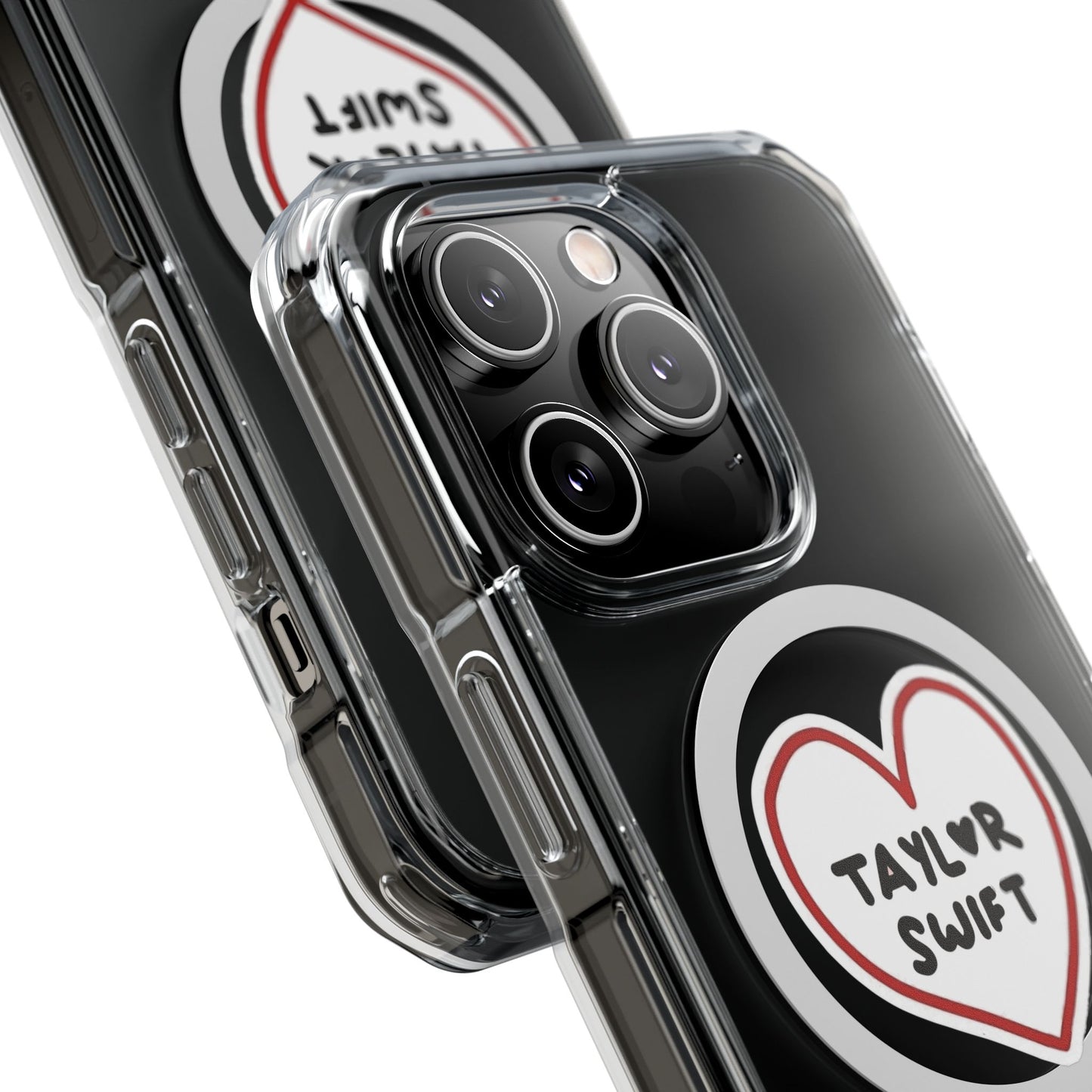 Heartbeats & Midnights Magnetic clear Impact Case