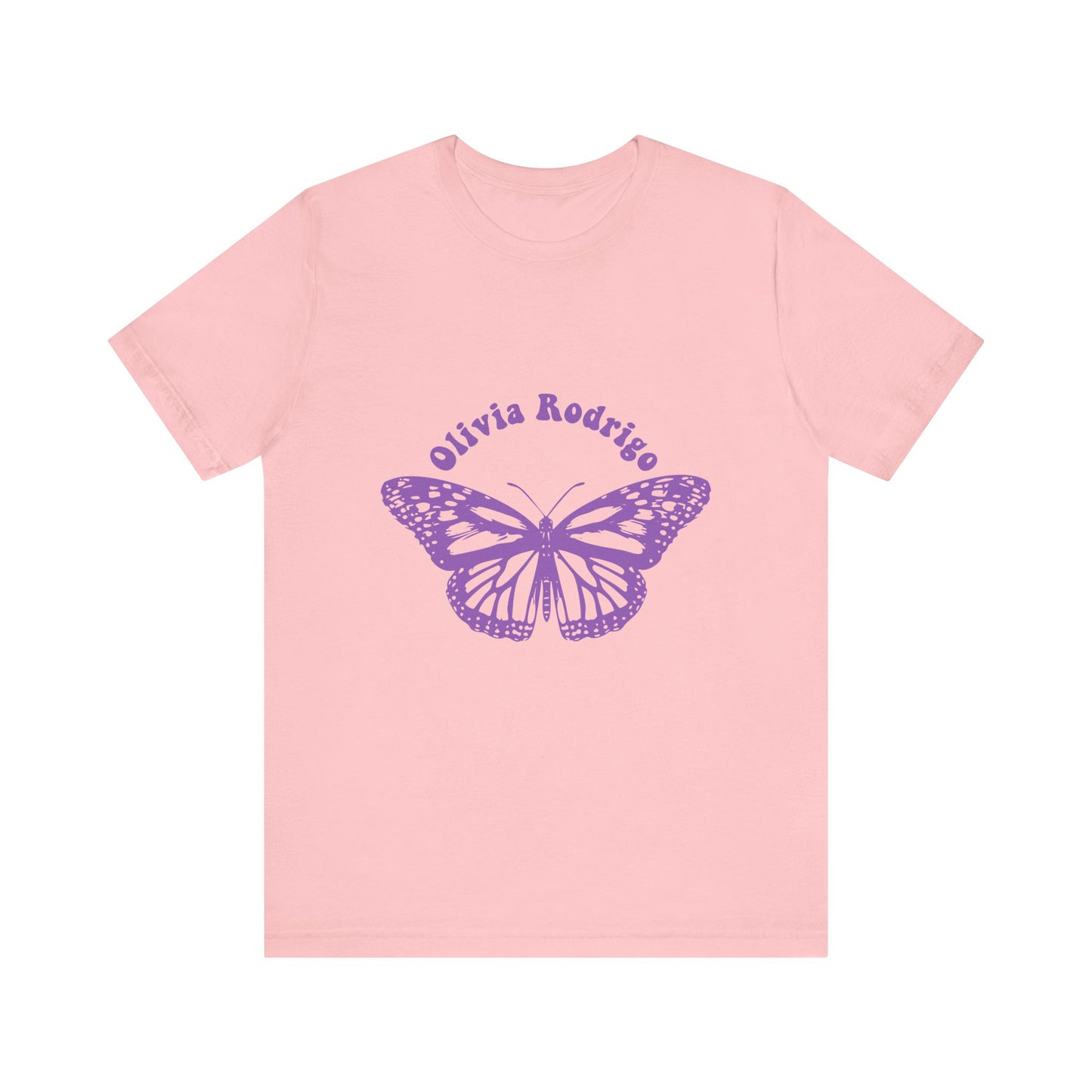 Olivia Rodrigo Unisex Jersey Short Sleeve Tee - With Butterfly