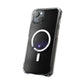 Purple Starry Eye Magnetic Clear Impact Case