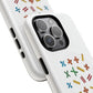 Minimalist Paw Print Tough Magnetic case