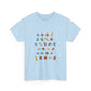 Minimalist Paw Print Unisex Heavy Cotton Tee