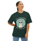 Oversized boxy Tee – Snazzy Drama Edition