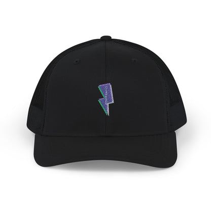 Neon Bolt Energy Snapback Trucker cap