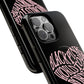Iphone Born Pink Heart Typography - Tough Magnetic Phone Case
