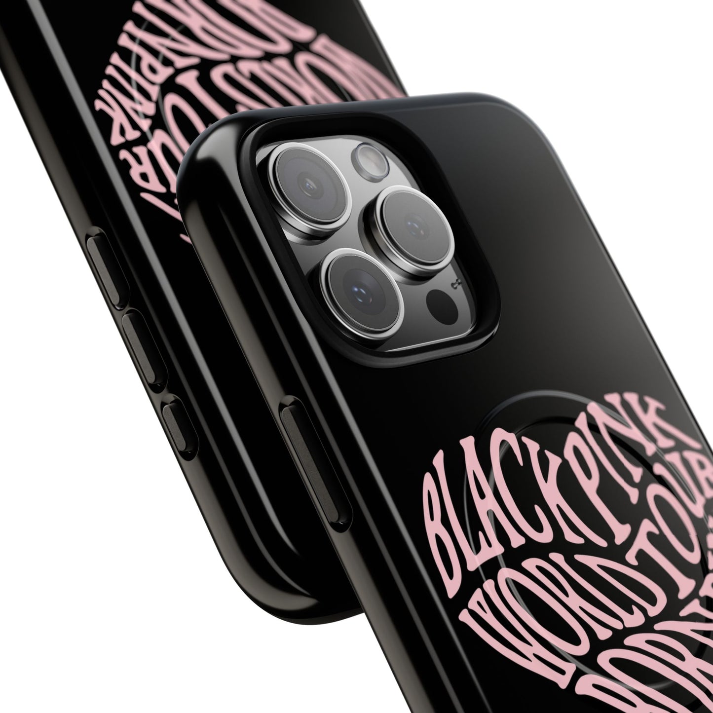Iphone Born Pink Heart Typography - Tough Magnetic Phone Case