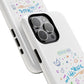 Neon Space Doodles Tough Magnetic Case