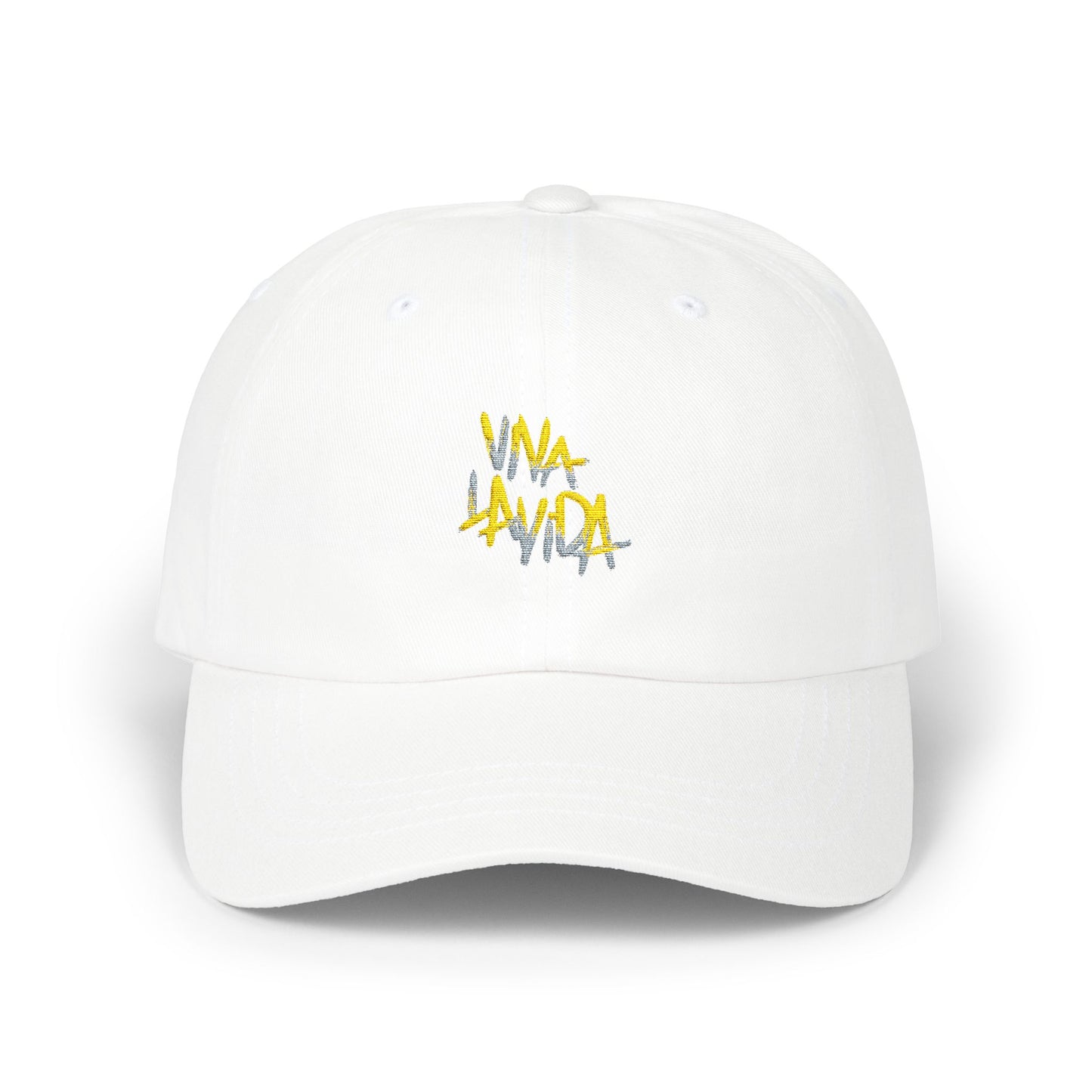 Golden Brush Script Classic dad cap