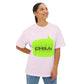 Chill Vibe Roots Unisex Oversized Boxy tee