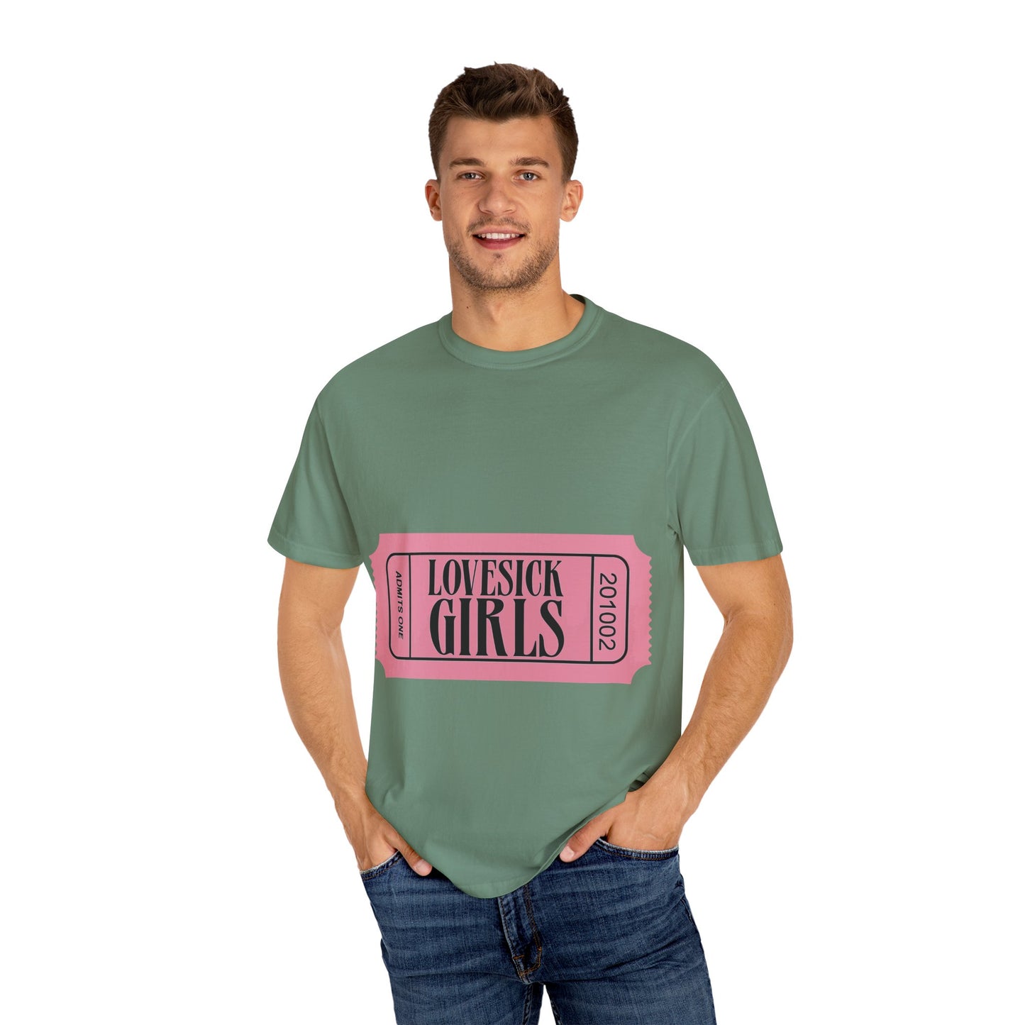 Lovesick Girls Ticket – Dyed T-shirt