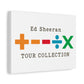 Matte Stretched Canvas, 1.25" Depth – Ed Sheeran Edition