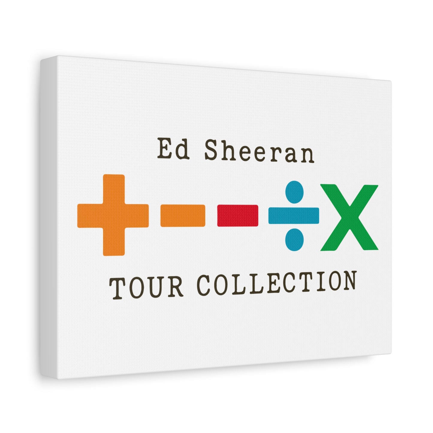 Matte Stretched Canvas, 1.25" Depth – Ed Sheeran Edition
