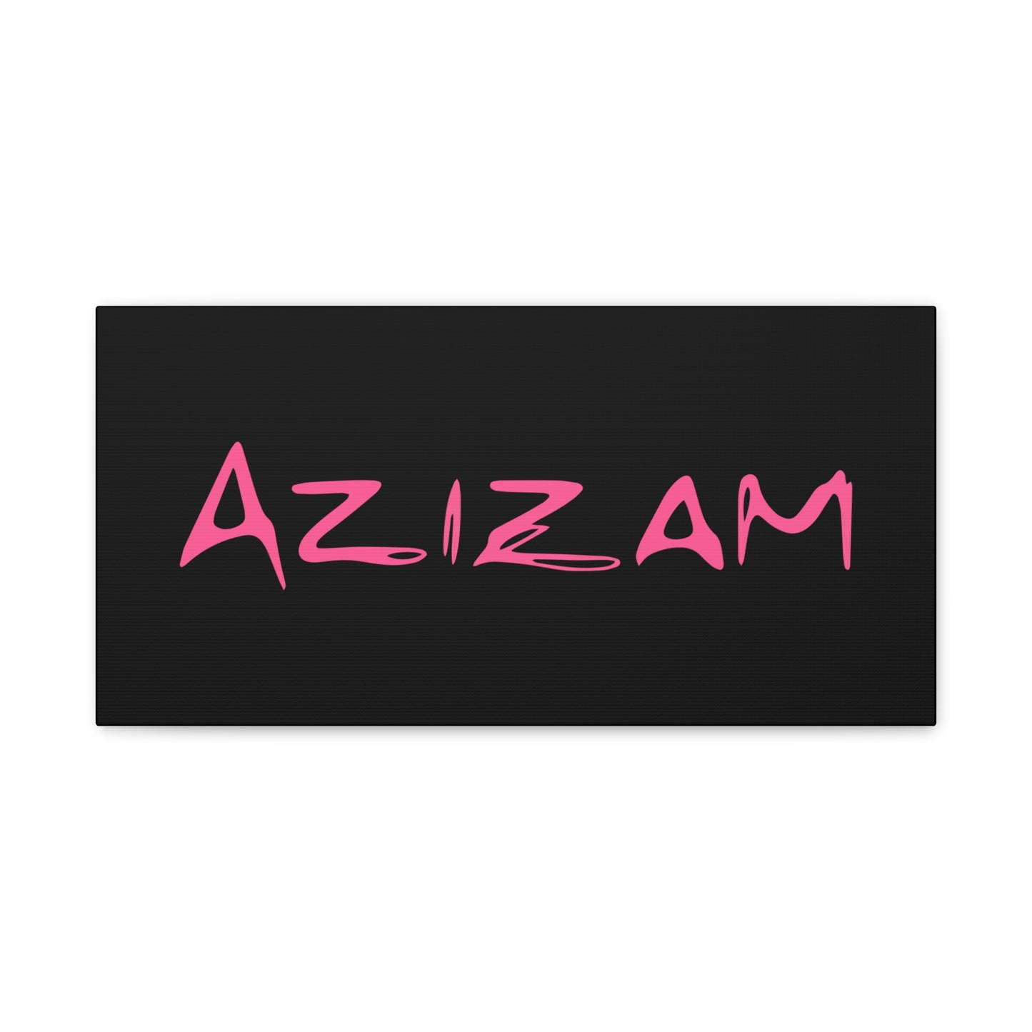 Handwritten Heart Doodle Matte Canvas