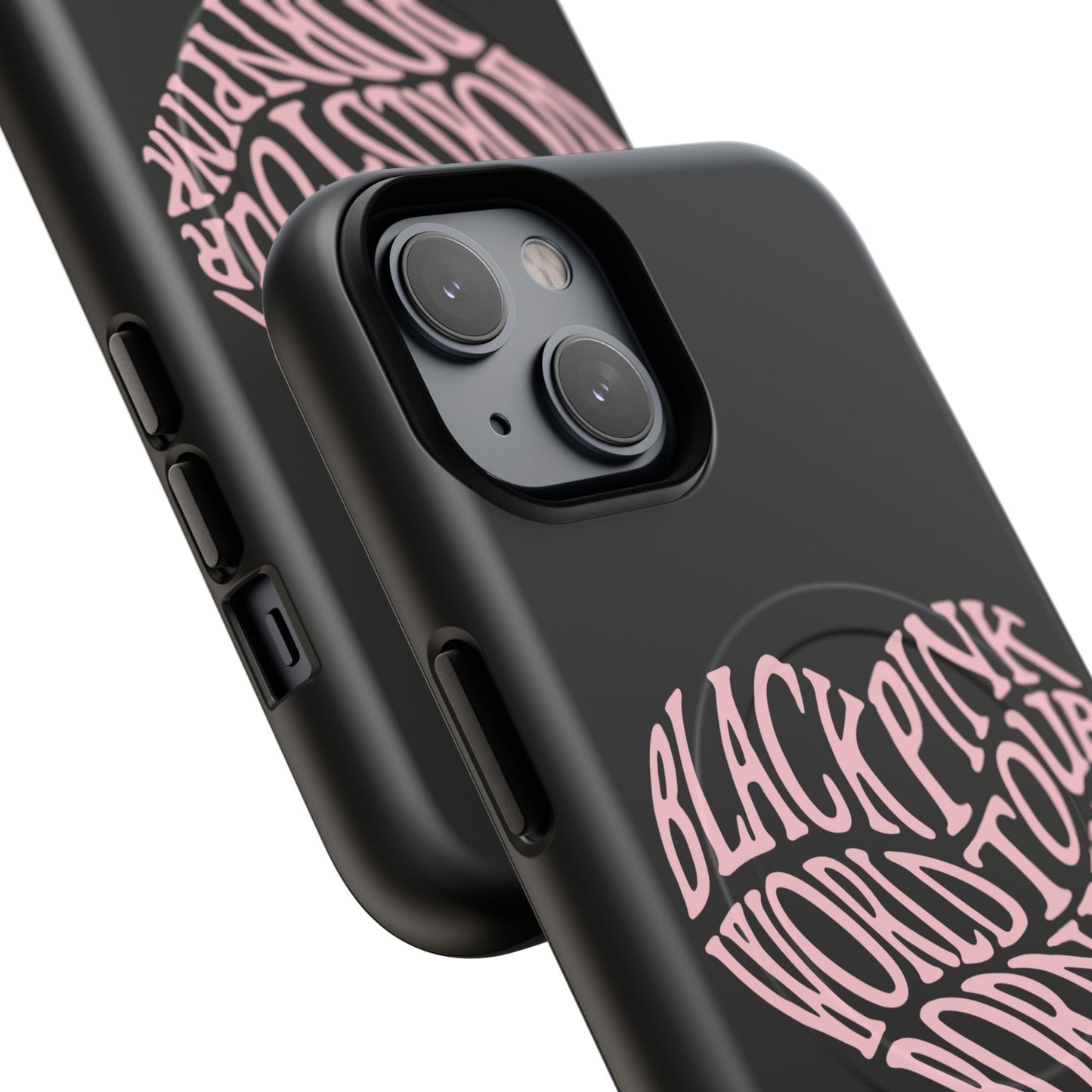 Iphone Born Pink Heart Typography - Tough Magnetic Phone Case