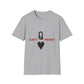 Dual Name Impact - Unisex Softstyle T-shirt