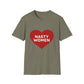 Nasty Women Heart - Unisex Softstyle T-shirt