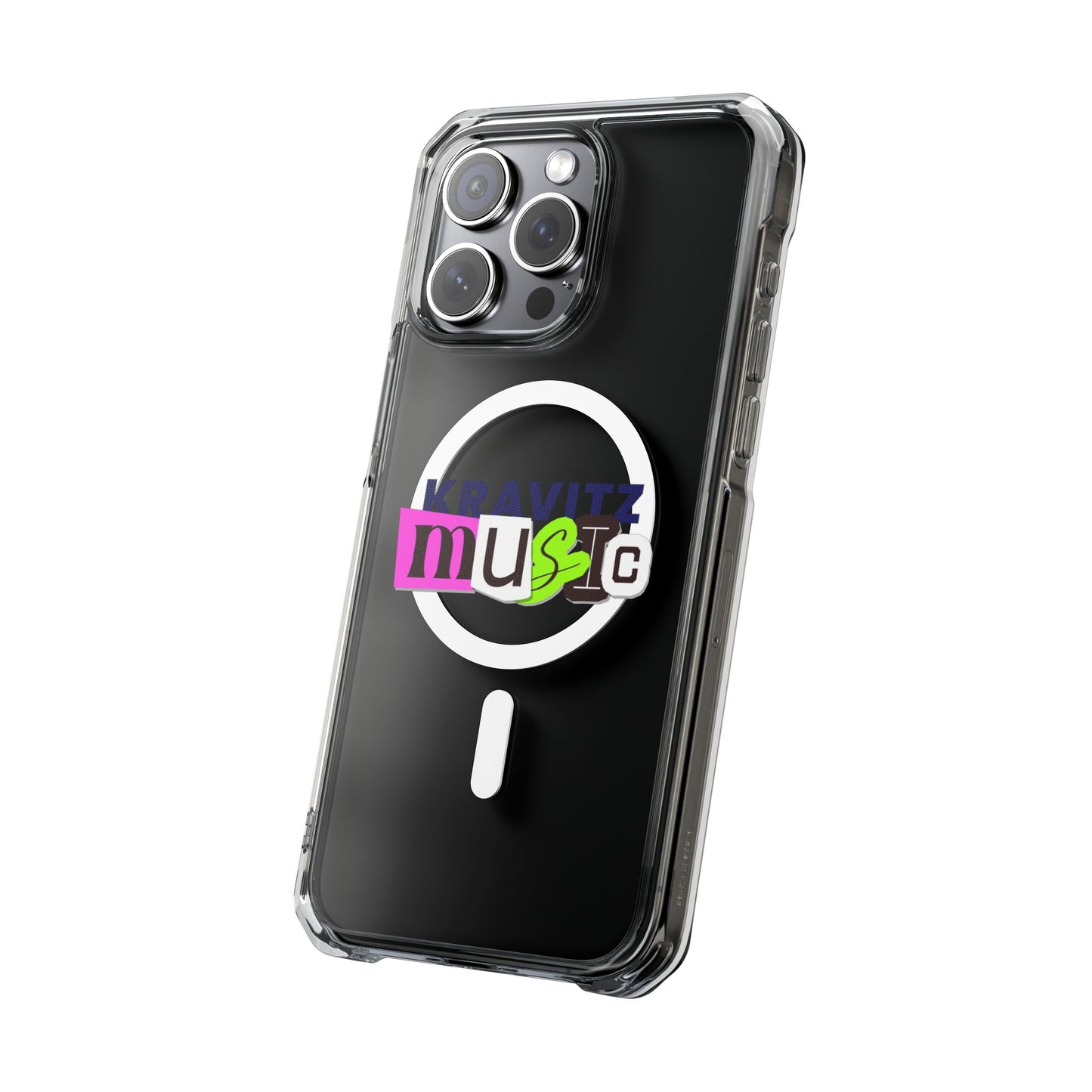 Mixed Tape Music Magnetic clear Impact case