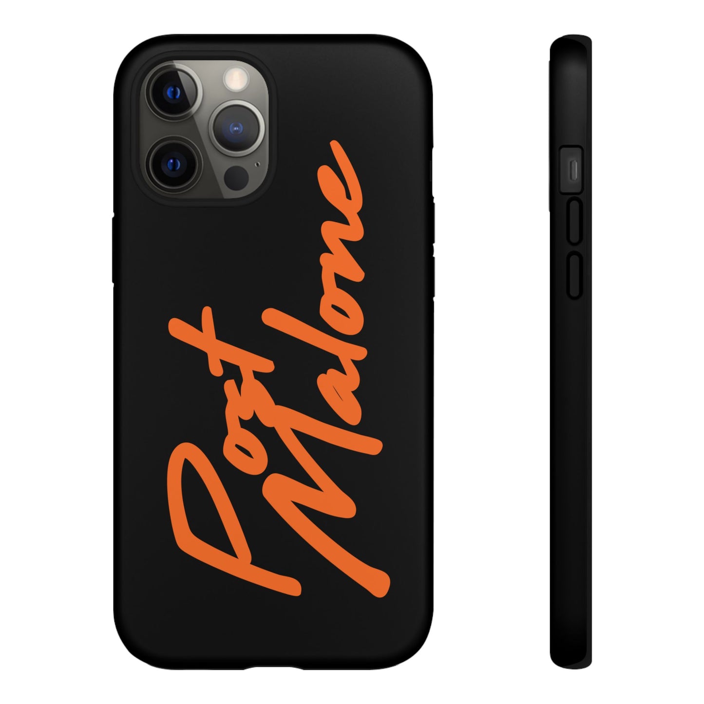 Tough iPhone Case (12–16 Pro Max) – Post Malone Name Design