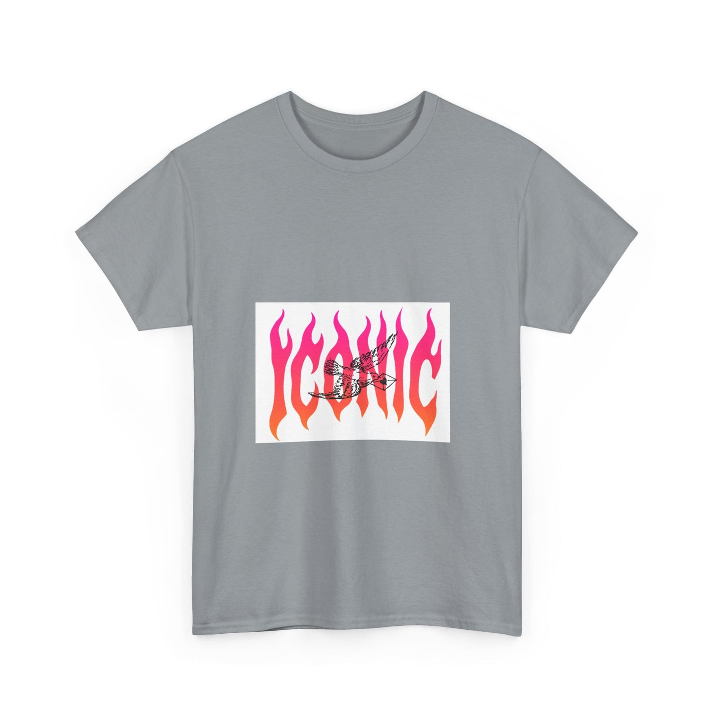 Flame Flight Iconic Unisex Heavy cotton tee