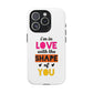 Orange Divide Symbol Tough Magnetic case