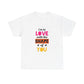 Orange Divide Symbol Unisex Heavy Cotton Tee